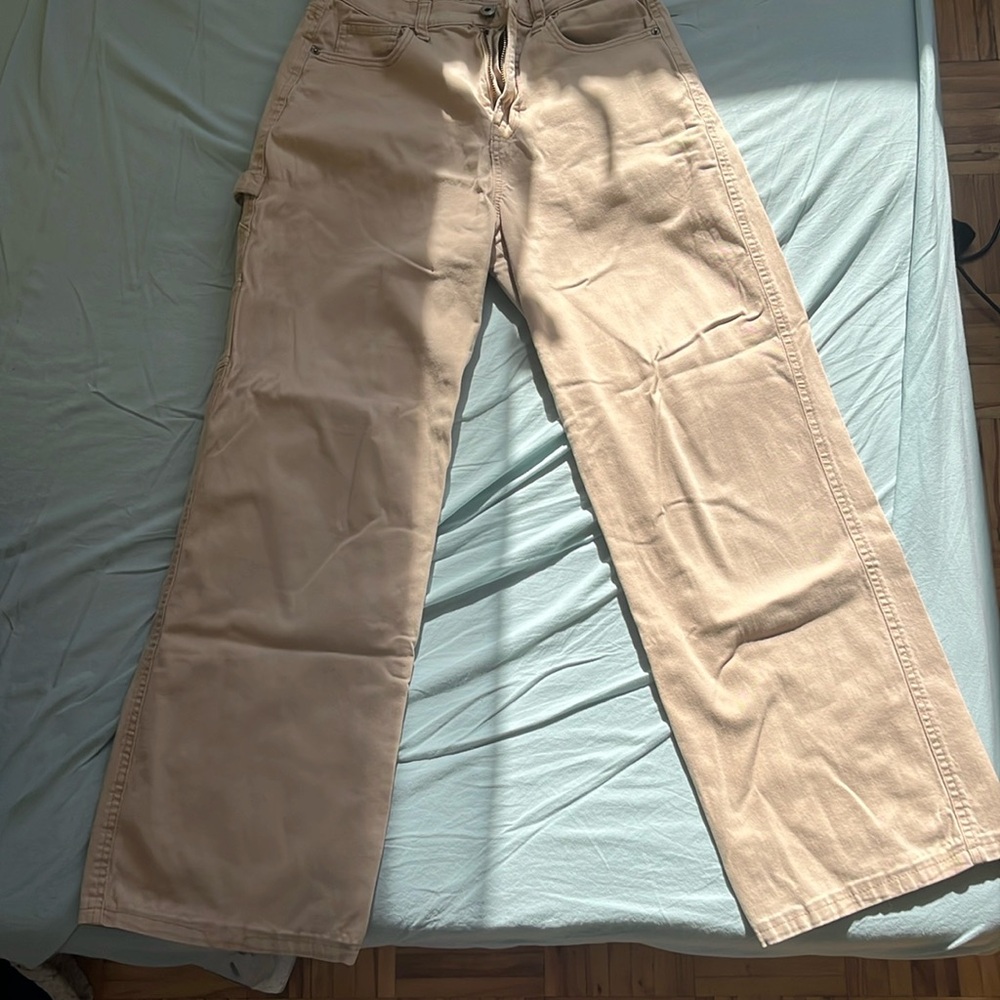 Beige cargo pants